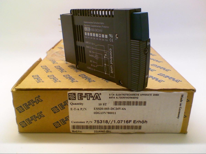 ETA ENGINEERING TECHNOLOGY ESS20-003-DC24V-6A