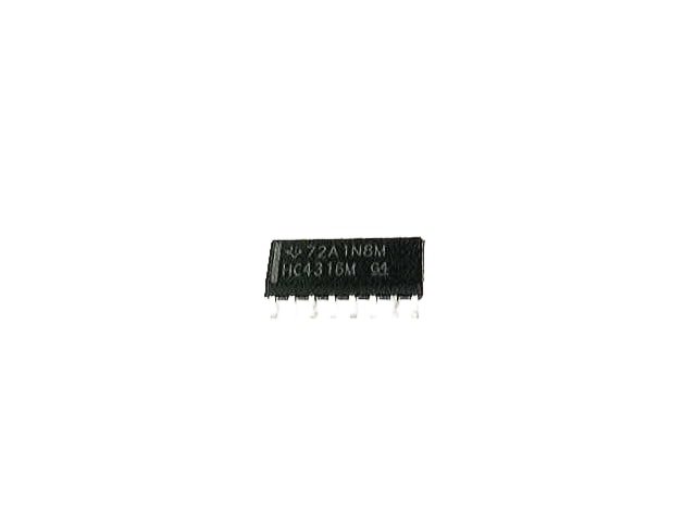 TEXAS INSTRUMENTS SEMI CD74HC4316M96