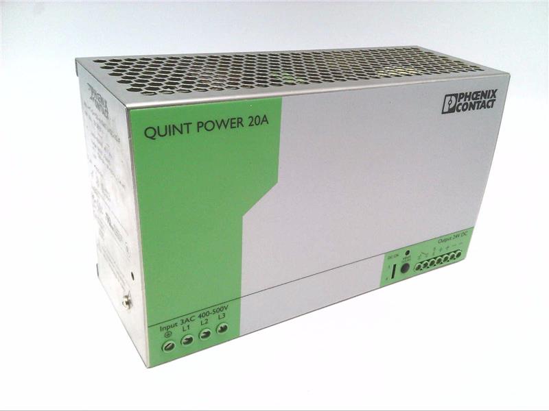 PHOENIX CONTACT QUINT-PS-3X400-500AC/24DC/20/F