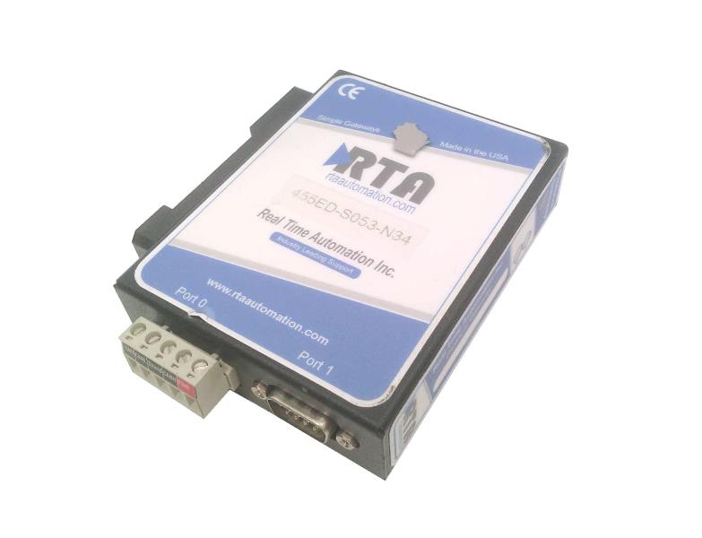 REAL TIME AUTOMATION 455ED-S053-N34