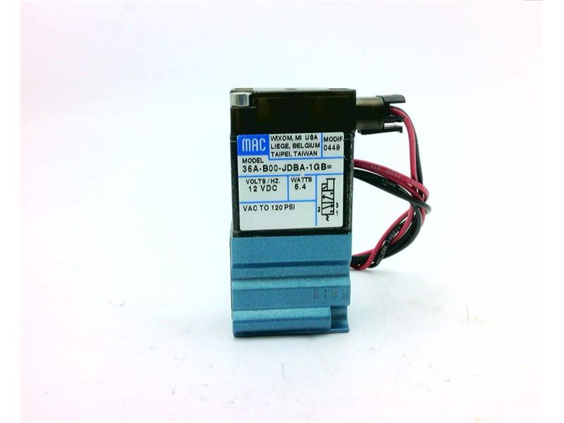 MAC VALVES INC 36A-B00-JDBA-1GB