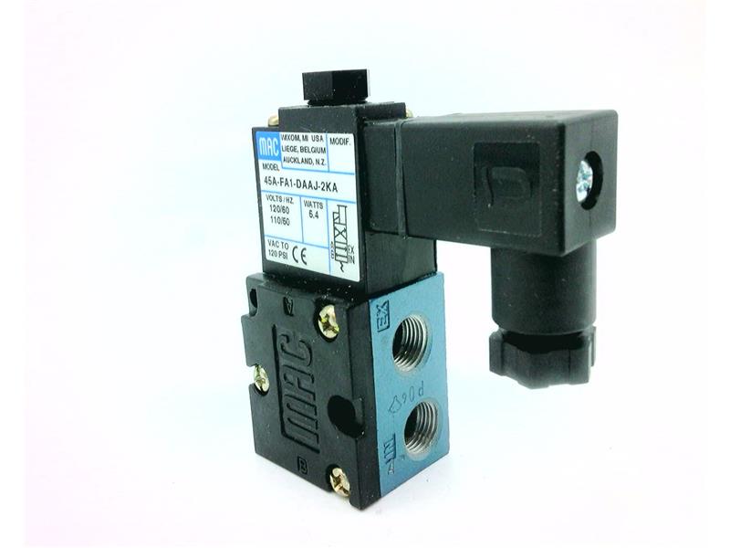 MAC VALVES INC 45A-FA1-DAAJ-2KA