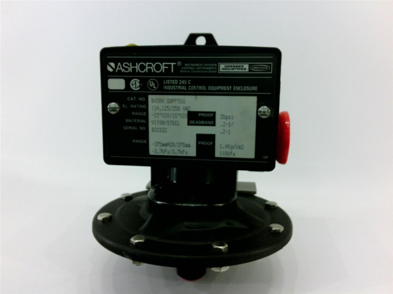 ASHCROFT B420V-XBPFS06