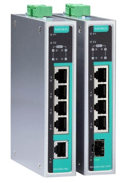 THE MOXA GROUP EDS-G205A-4POE