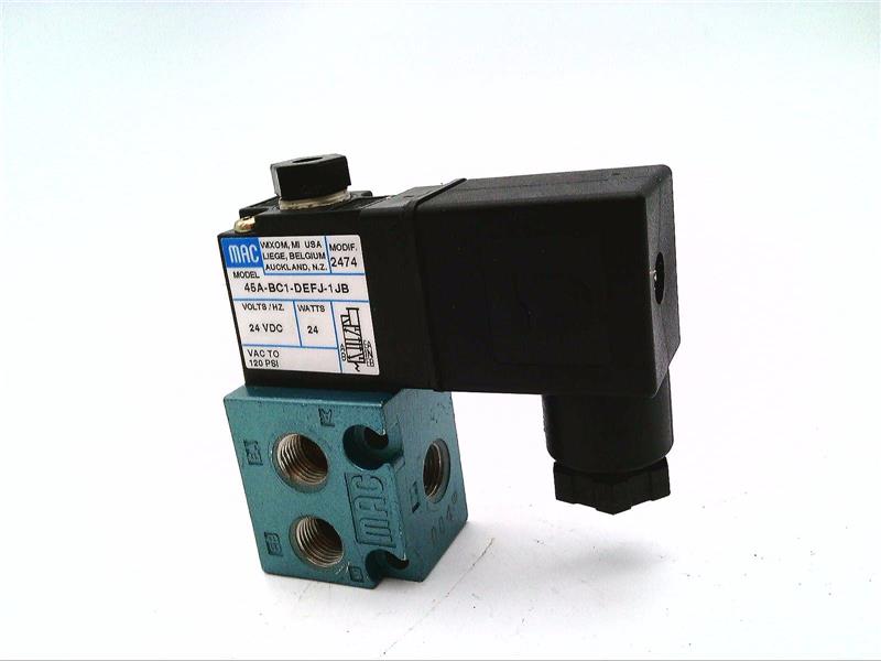 MAC VALVES INC 45A-BC1-DEFJ-1JB