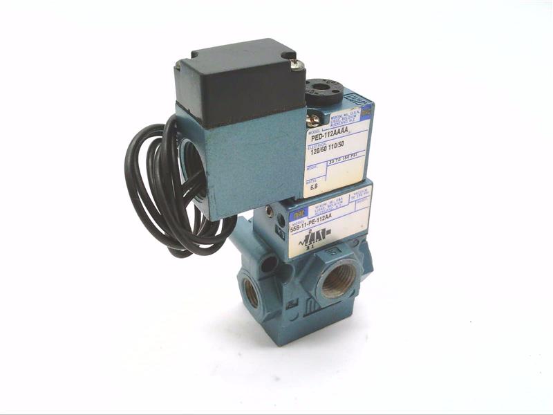 MAC VALVES INC 55B-11-PE-112AA