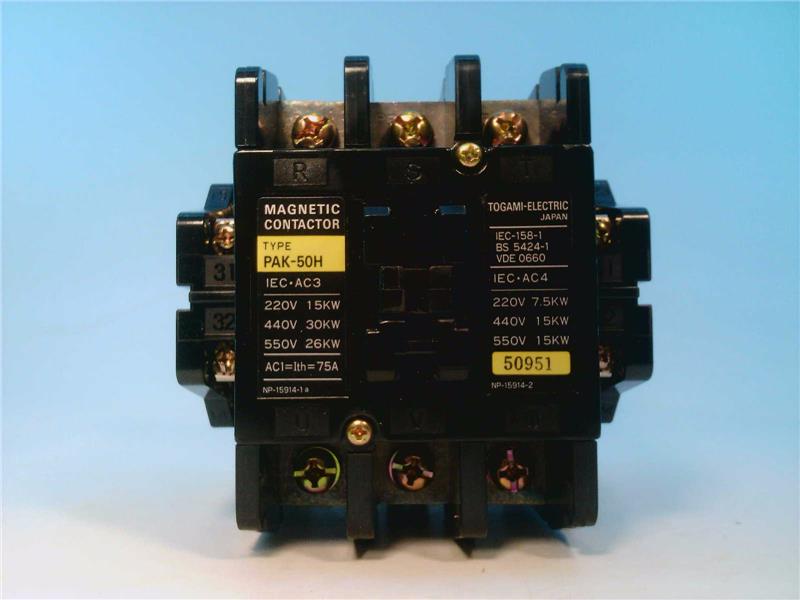 TOGAMI ELECTRIC MFG PAK-50HAC220V