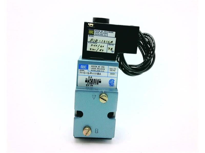 MAC VALVES INC 711C-12-PI-121CA