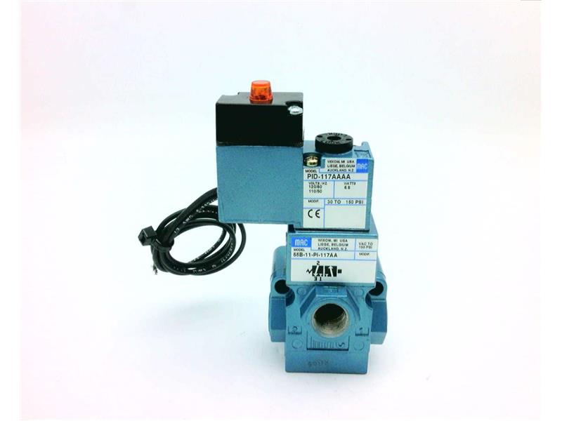 MAC VALVES INC 55B-11-PI-117AA