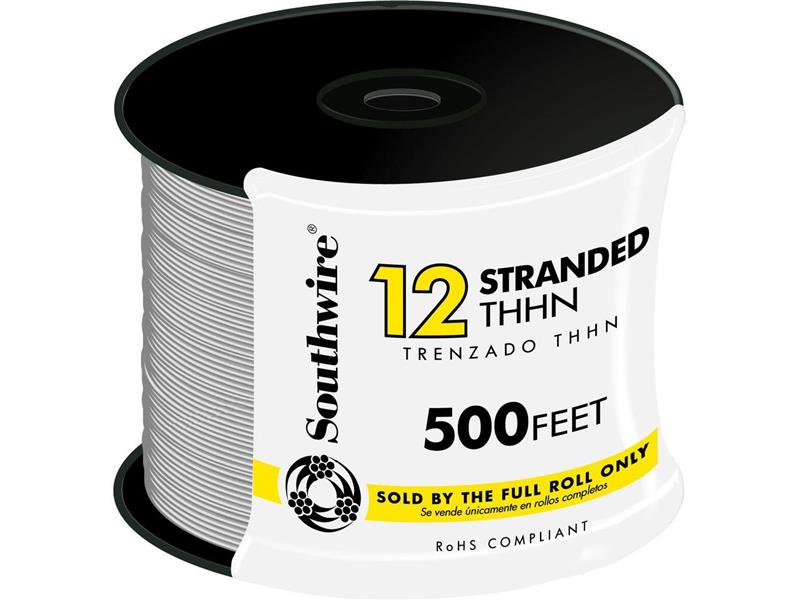 GRAYBAR THHN-14-STR-WHT-500S