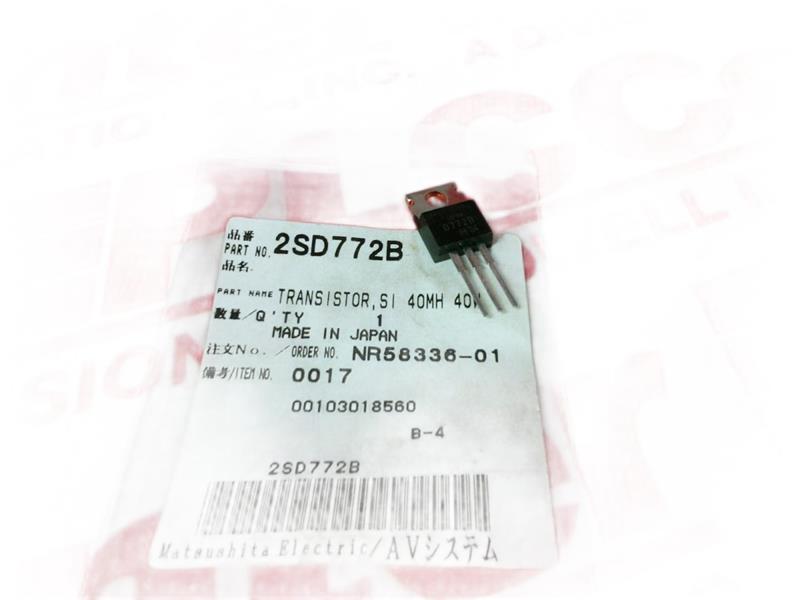2SD772B by MATSUSHITA ELECTRIC