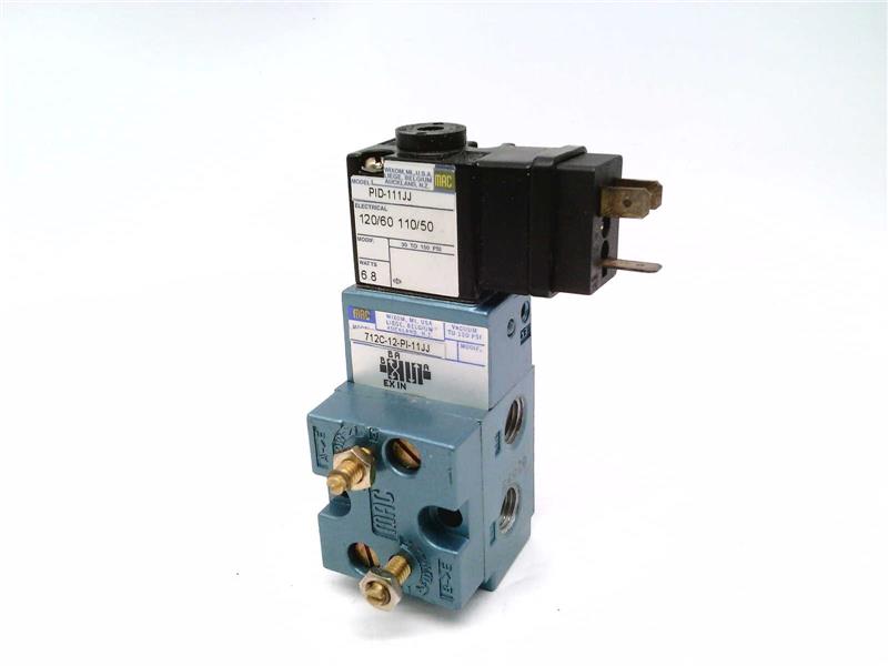 MAC VALVES INC 712C-12-PI-111JJ