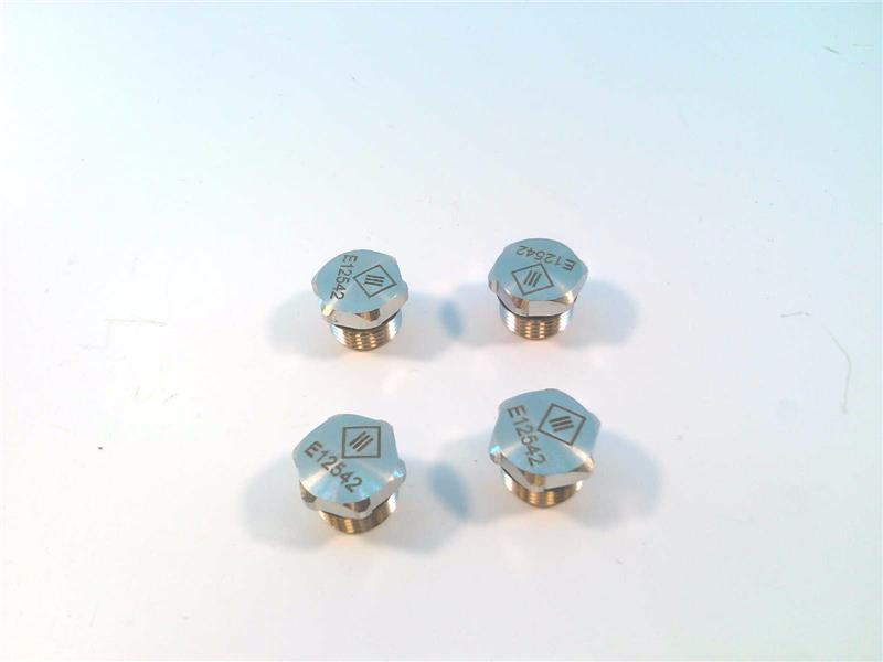 EFECTOR PROTECTIVE CAP M12 V4A 4PCS.-E12542