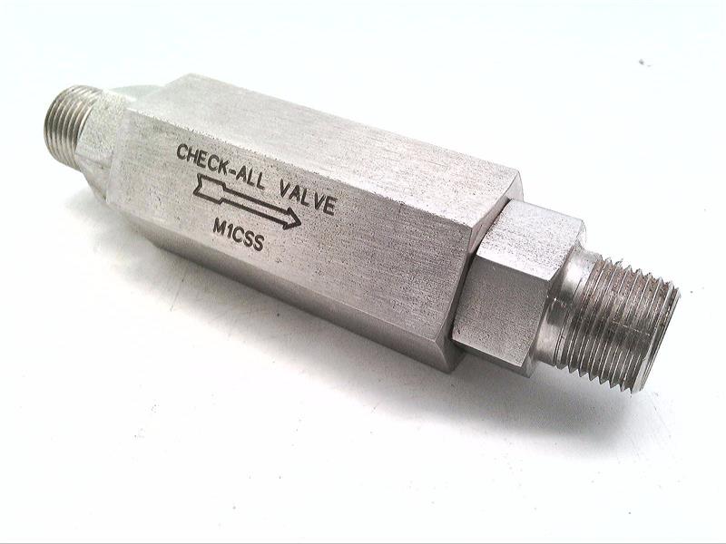 CHECK ALL VALVES M1CSS