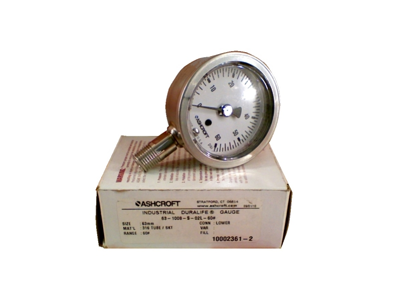 ASHCROFT 63 1008S02L60#