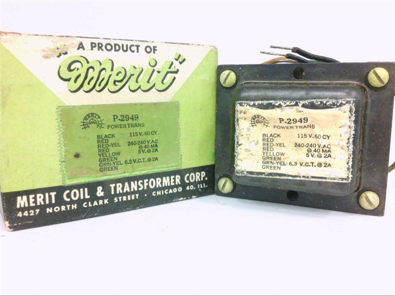 MERIT COIL & TRANSFORMER P-2949