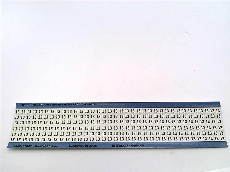 BRADY WM-13-PK-EA