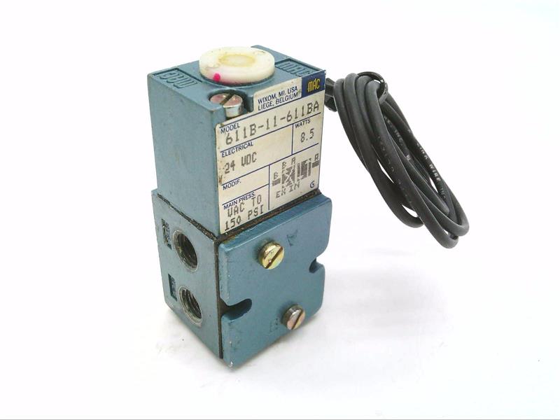 MAC VALVES INC 611B-11-611BA