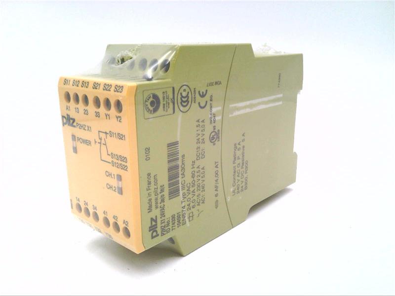 PILZ P2HZ X1 24VAC 3N/O 1N/C
