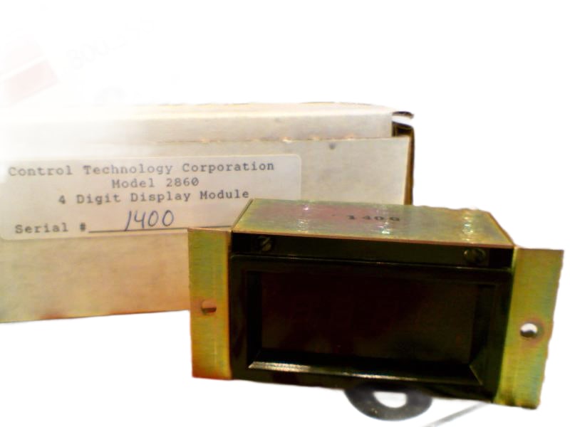 CONTROL TECHNOLOGY INC 2860