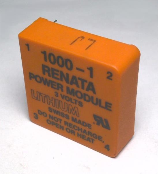 RENATA BATTERIES 1000-1