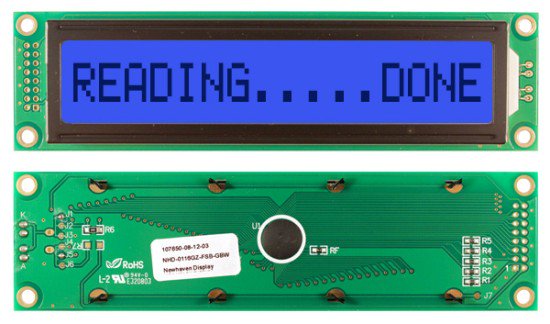 NHD-0116GZ-FSB-GBW by NEWHAVEN DISPLAY