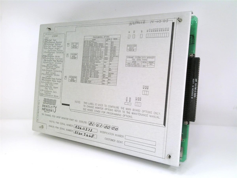 GENERAL ELECTRIC 3300/80-01-01-00-00