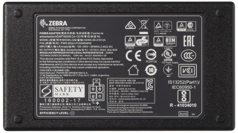 ZEBRA PWR-BGA12V50W0WW