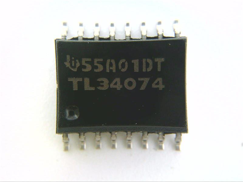 TEXAS INSTRUMENTS SEMI TL34074DW