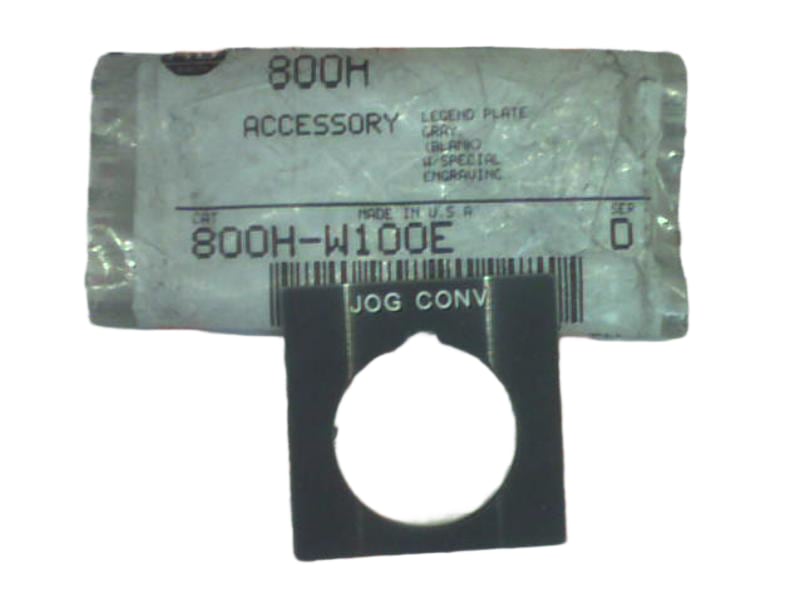 ALLEN BRADLEY 800H-W100E-JOG-CONV
