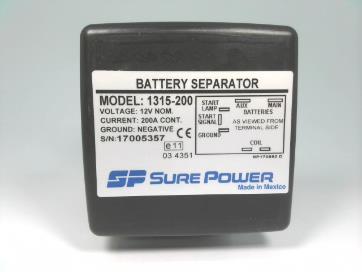 SURE POWER INDUSTRIES INC 1315-200