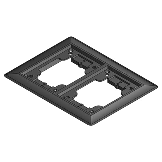 ABB THOMAS & BETTS P64P-2G-CP-BLK