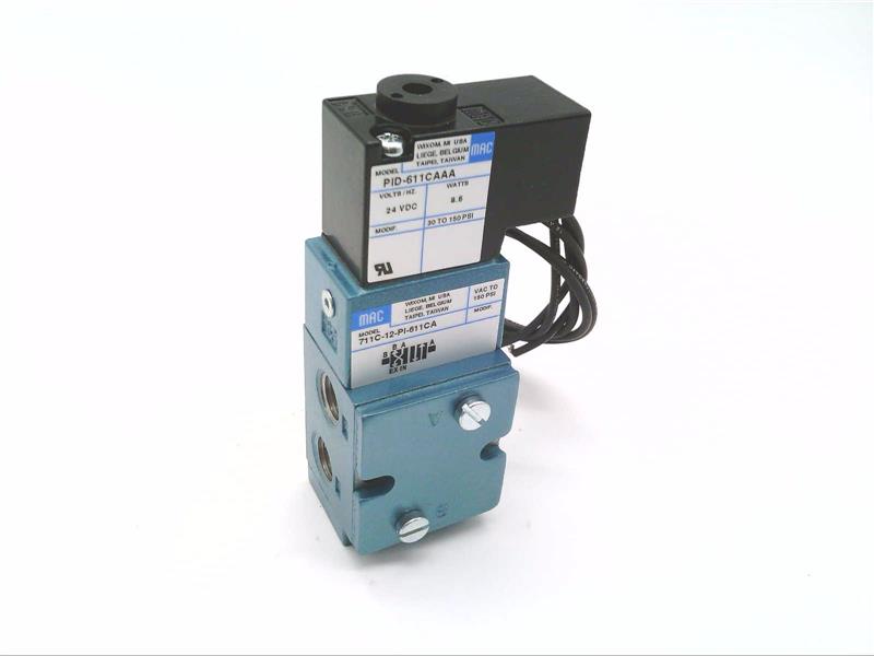 MAC VALVES INC 711C-12-PI-611CA