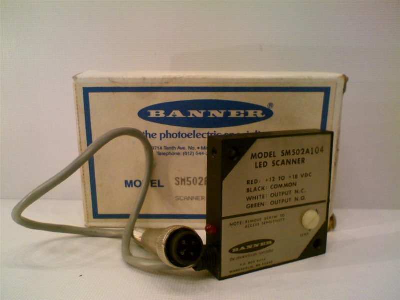 BANNER ENGINEERING SM502A-104