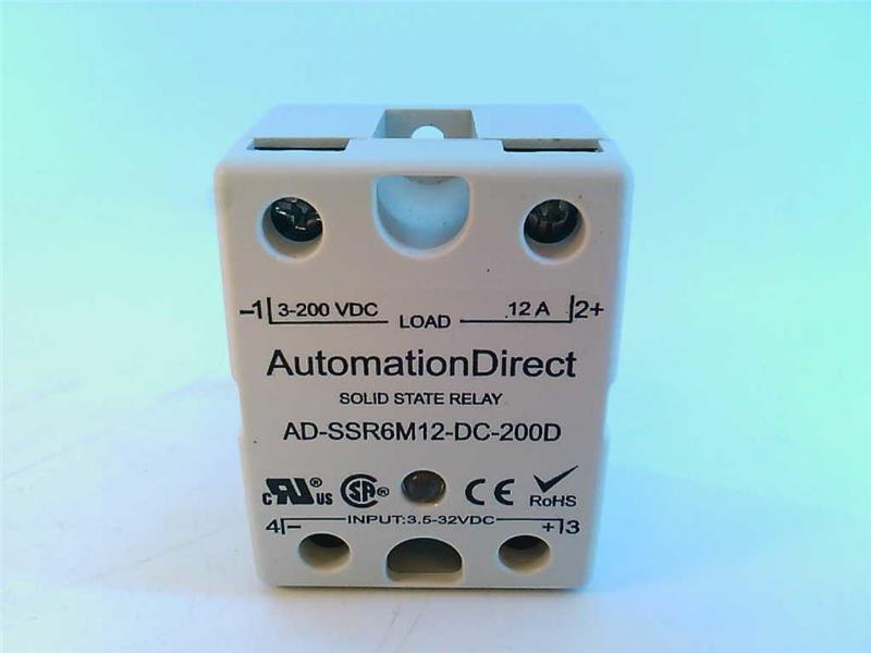 AUTOMATION DIRECT AD-SSR6M12-DC-200D