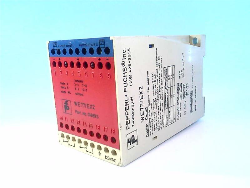 PEPPERL & FUCHS WE77/EX2-110/120V