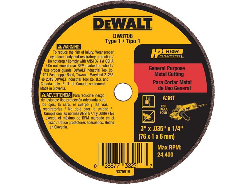 STANLEY BLACK & DECKER DW8708