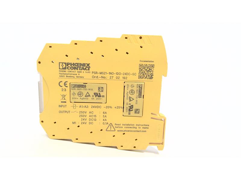 PHOENIX CONTACT PSR-MS21-1NO-1DO-24DC-SC