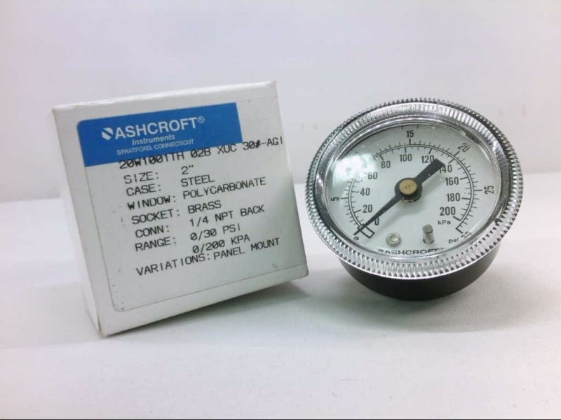 ASHCROFT 20W1001TH-02B-XUC-30-AGI