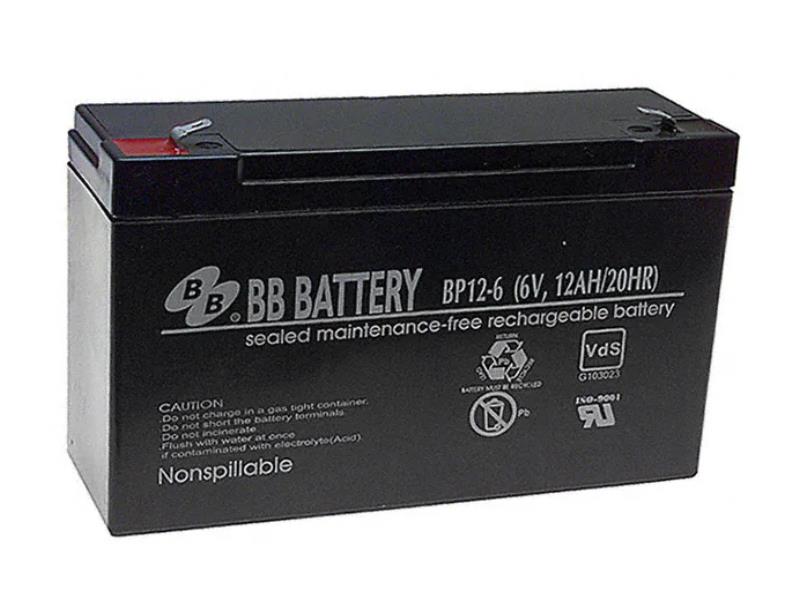 BB BATTERY BP12-6