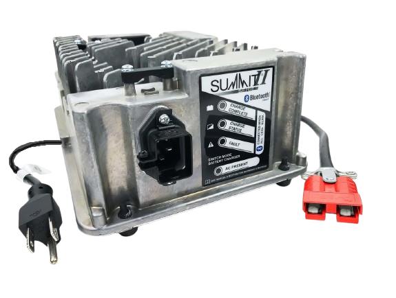 LESTER ELECTRICAL SUMMIT II MODEL 29300 W/SB175 RED CONNECTOR.