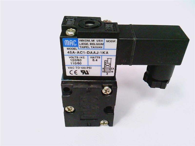 MAC VALVES INC 45A-AC1-DAAJ-1KA
