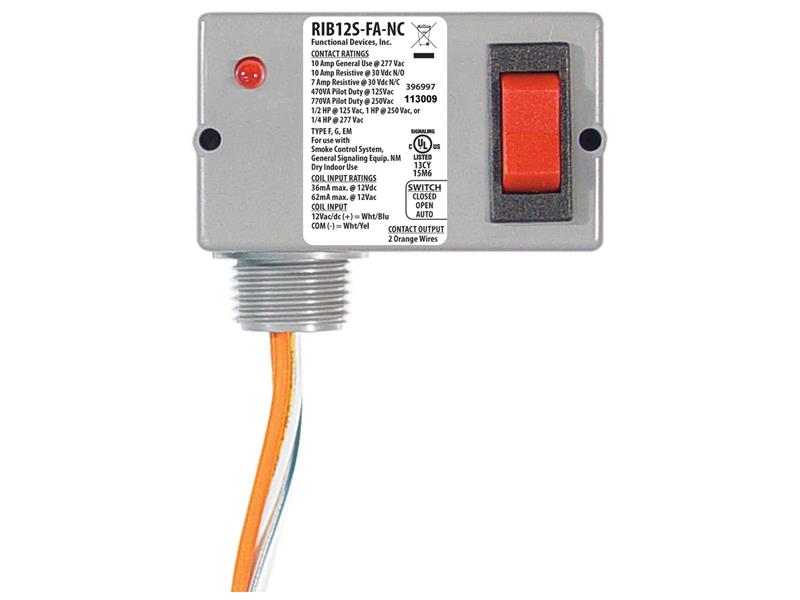 FUNCTIONAL DEVICES RIB12S-FA-NC