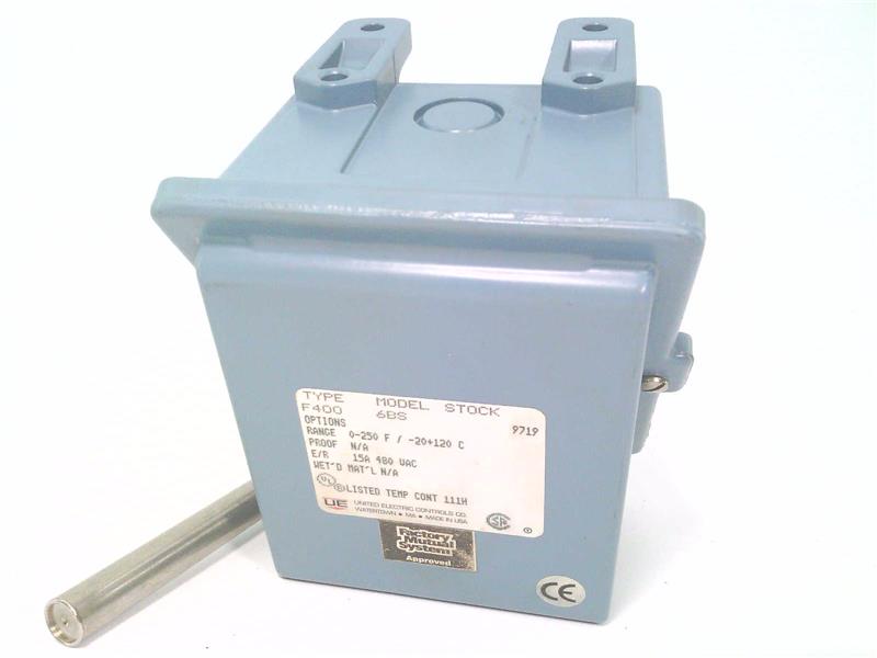 UNITED ELECTRIC F400-6BS