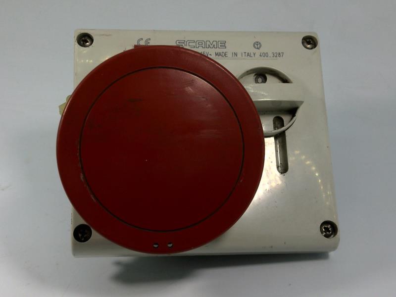 SCAME 3P+N+T-IP44-32A-6H/346-415V AC