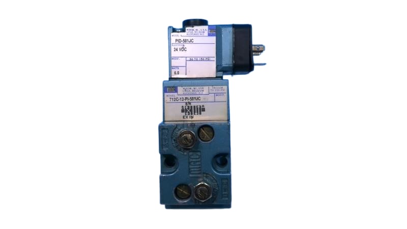 MAC VALVES INC 712C-12-PI-501JC