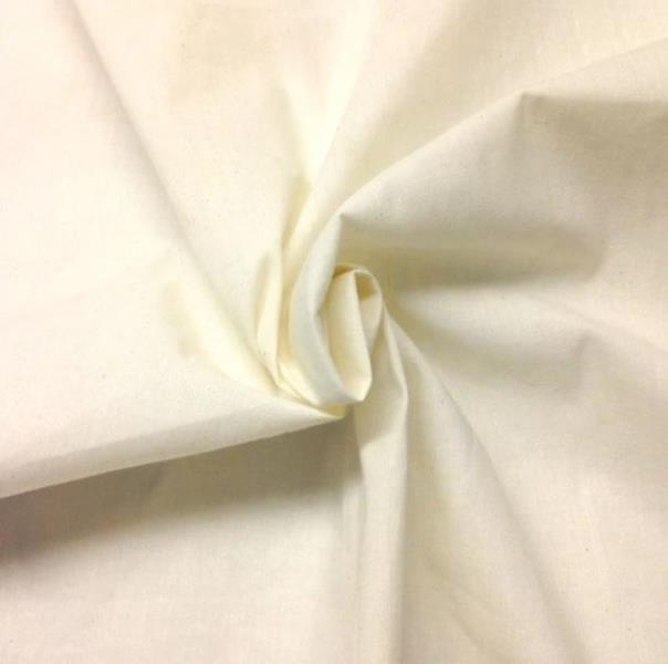 FABRIC WHOLESALE DIRECT NATURAL MUSLIN UNBLEACHED (60")