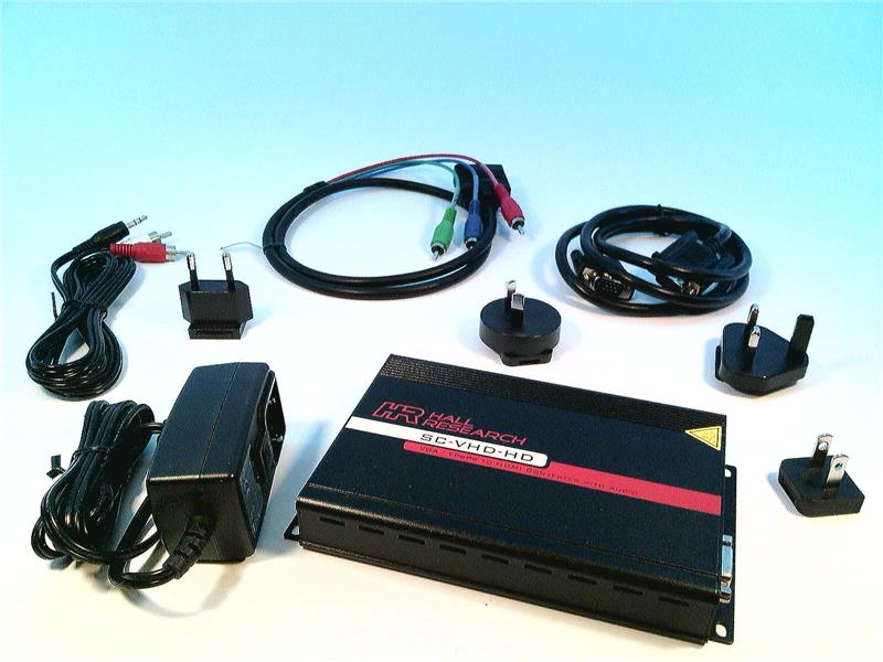 HALL RESEARCH TECHNOLOGIES SC-VHD-HD