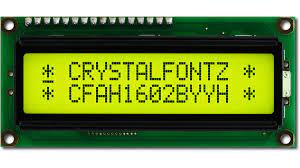 CRYSTALFONTZ CFAH1602B-YYH-JP