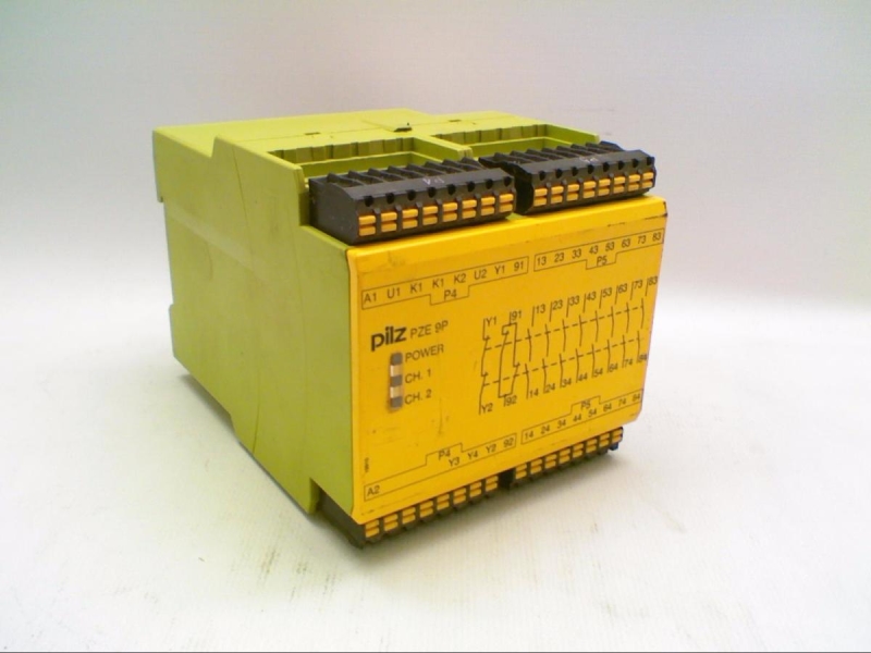 PILZ PZE-9P-C-24VACDC-8N/O-1N/C